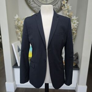 H&M Dark Pinstripe Men's Blazer